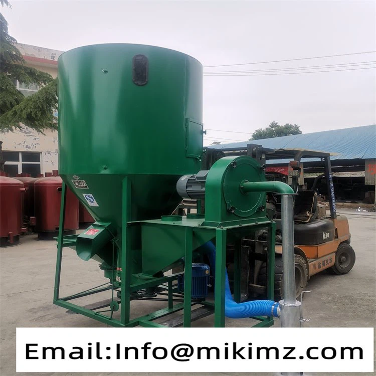 Corn Feed Mill Crusher Animal Grinder and Mixer