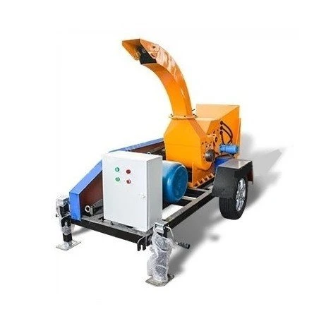 diesel engine wood chipper (4)