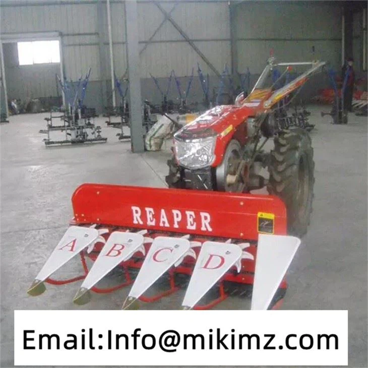 Mini colheitadeira de milho para grãos e trigo