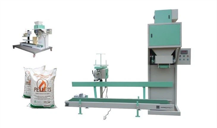 Granule 25 kg Pellet Bag Packing Machine