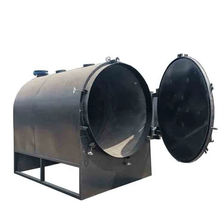 Forno de carbonização de madeira pequeno