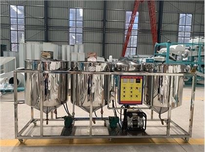 Máquina de Desodorização para Refino de Petróleo Bruto Copra