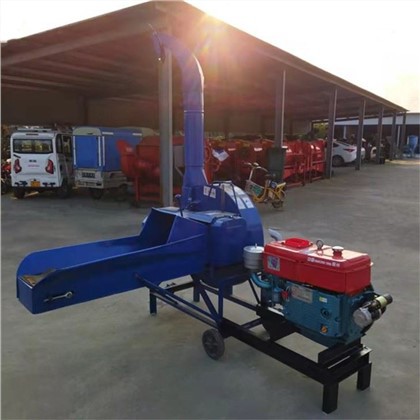 Máquina de amassar de silagem de acionamento do motor