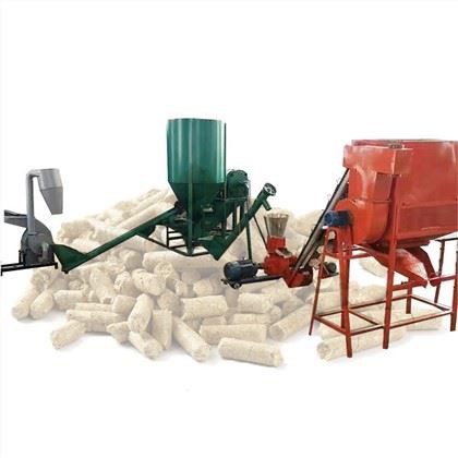 Linha de produção de máquinas de pellets