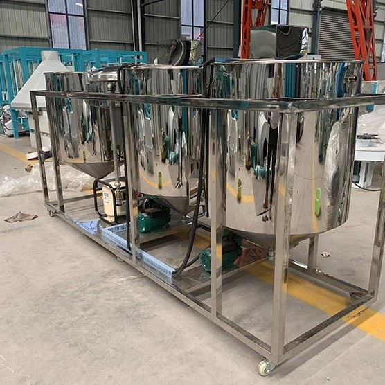 Soya Oil Refinery Machine