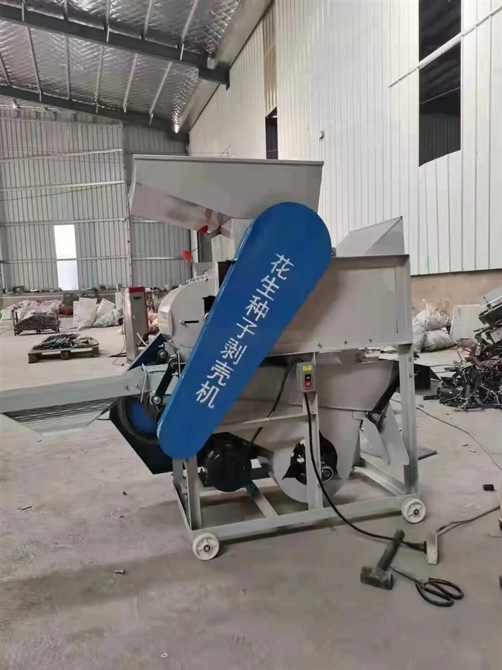 Máquina pitoresca para descascar amendoim