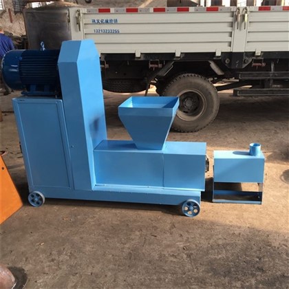 Máquina hexagonal para fabricar briquetes de carvão