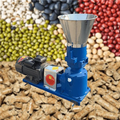 Máquina de peletização para alimentação de aves que economiza espaço