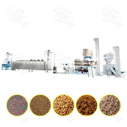 Linha de produção de ração aquática de 1 T/H