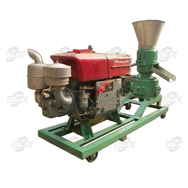 Diesel small pellet feed making machine Diesel small pellet feed making machine