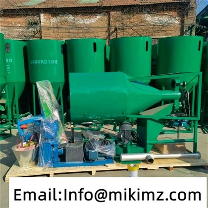 Máquina de fazer misturador de alimentação horizontal