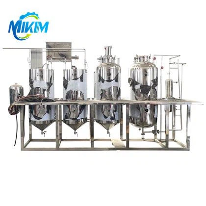 Linha de prensagem de óleo de girassol e palma